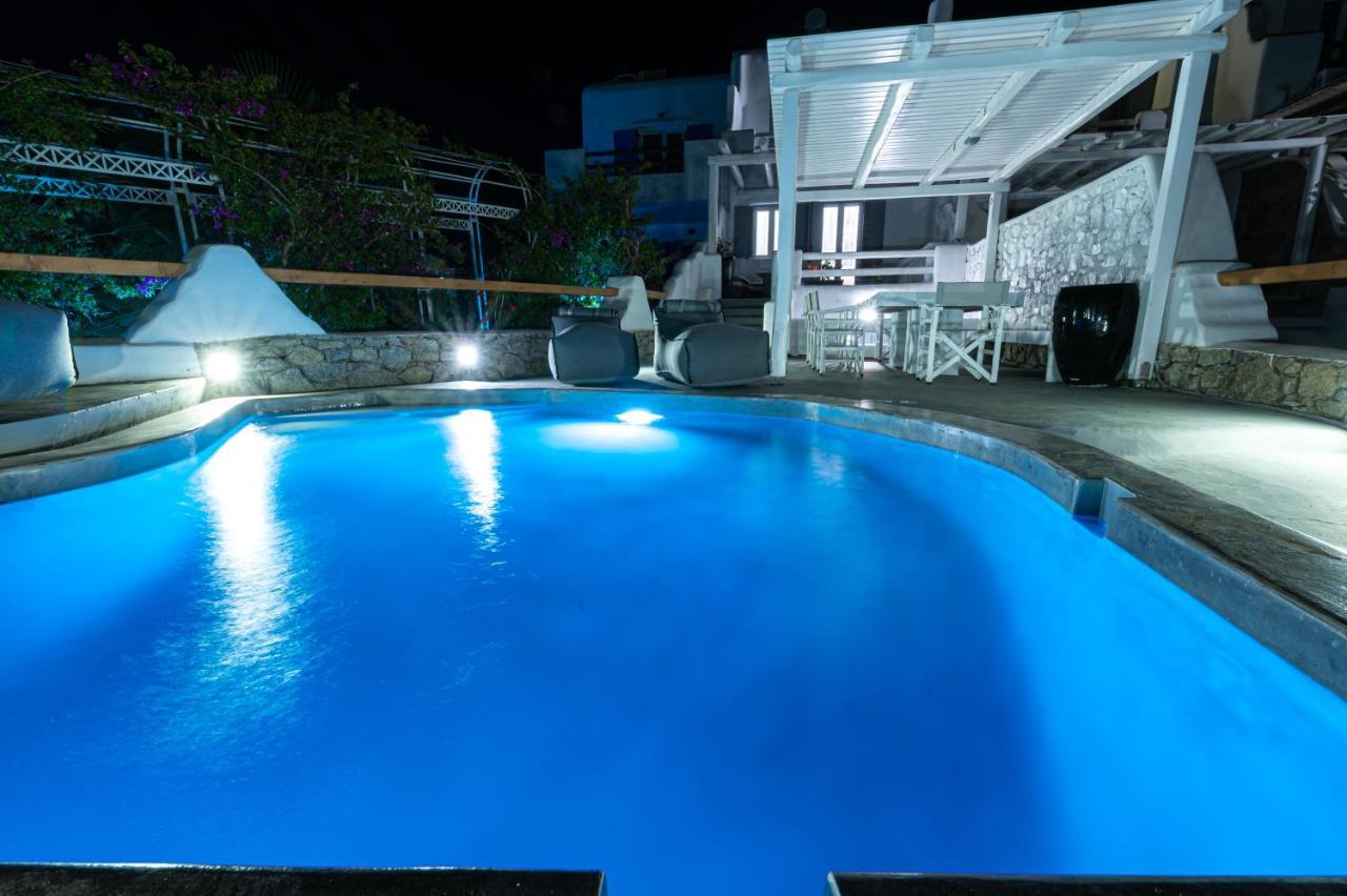 9 Muses Villas Mykonos Ορνός Εξωτερικό φωτογραφία