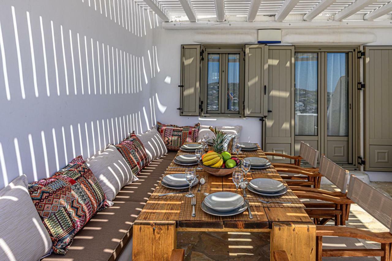 9 Muses Villas Mykonos Ορνός Εξωτερικό φωτογραφία