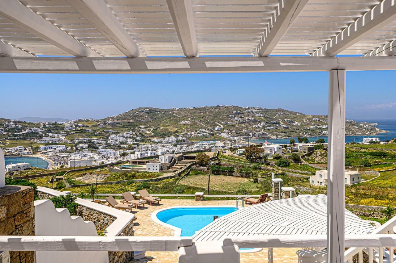 9 Muses Villas Mykonos Ορνός Εξωτερικό φωτογραφία