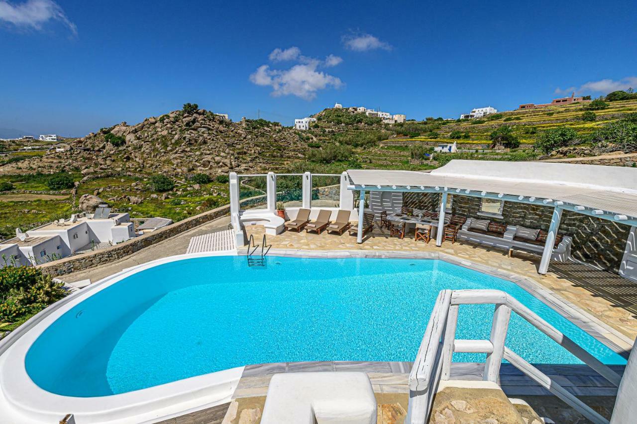 9 Muses Villas Mykonos Ορνός Εξωτερικό φωτογραφία