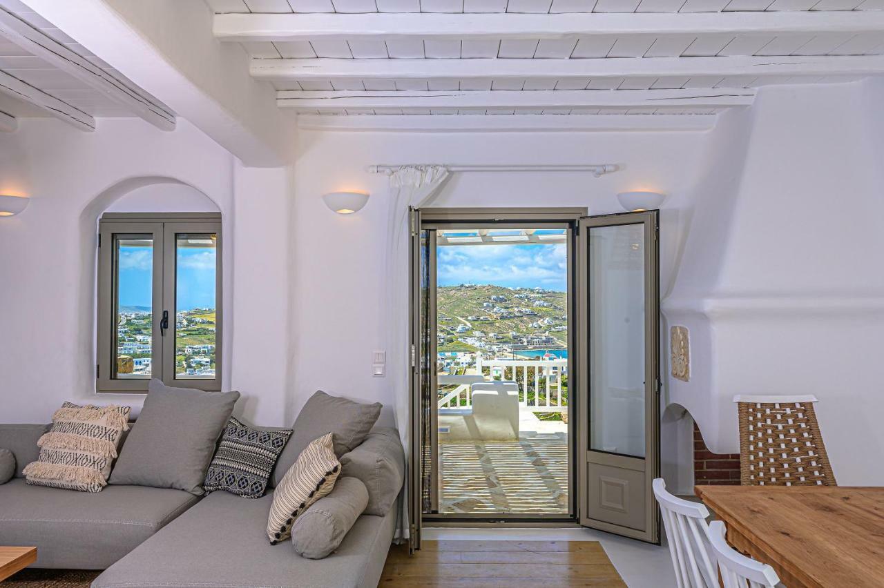 9 Muses Villas Mykonos Ορνός Εξωτερικό φωτογραφία