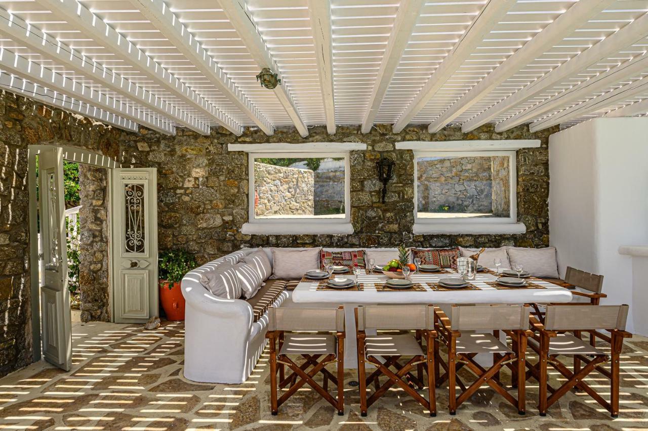 9 Muses Villas Mykonos Ορνός Εξωτερικό φωτογραφία