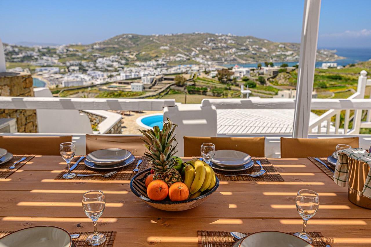 9 Muses Villas Mykonos Ορνός Εξωτερικό φωτογραφία