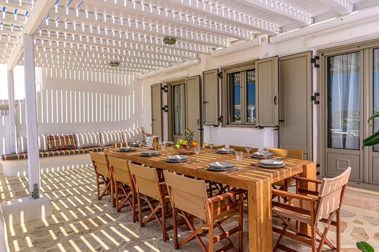 9 Muses Villas Mykonos Ορνός Εξωτερικό φωτογραφία