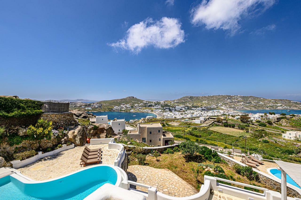 9 Muses Villas Mykonos Ορνός Εξωτερικό φωτογραφία