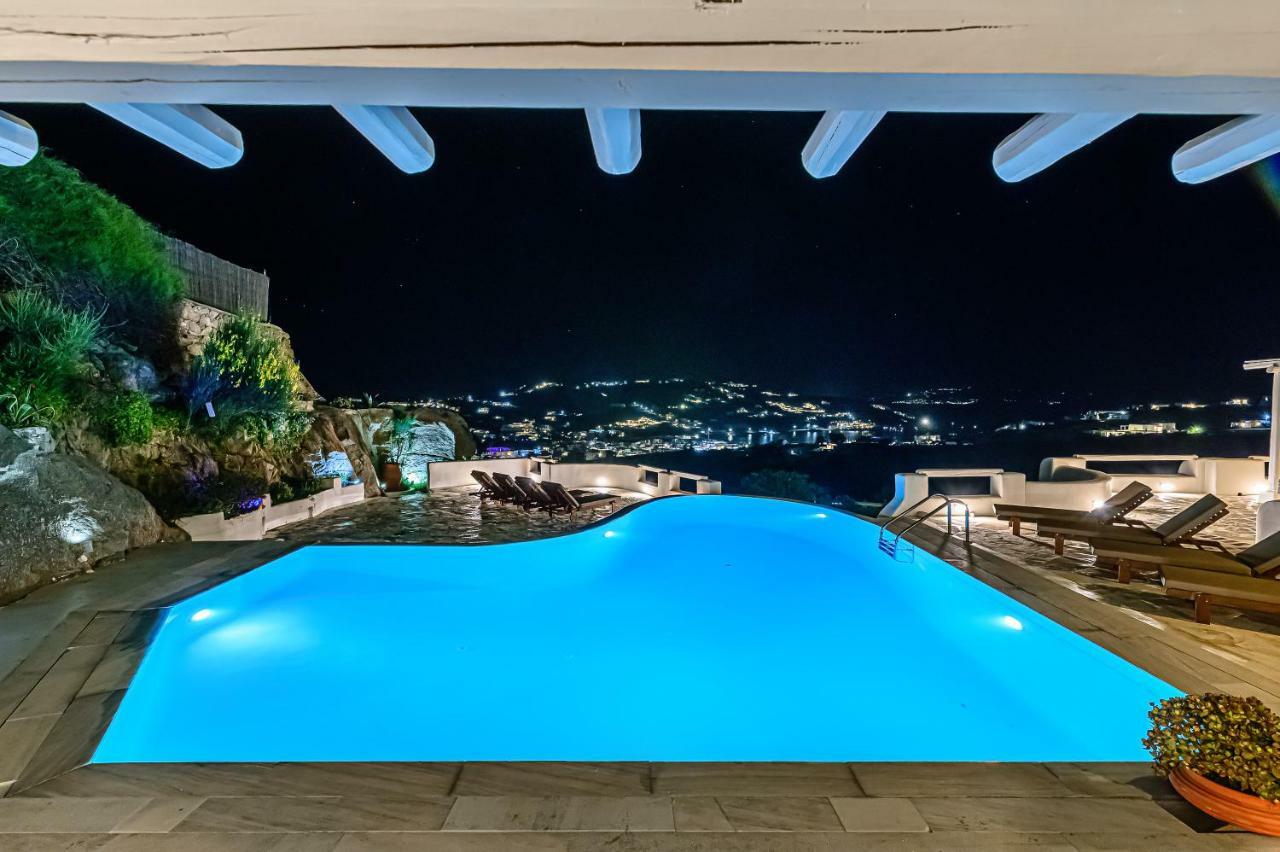 9 Muses Villas Mykonos Ορνός Εξωτερικό φωτογραφία