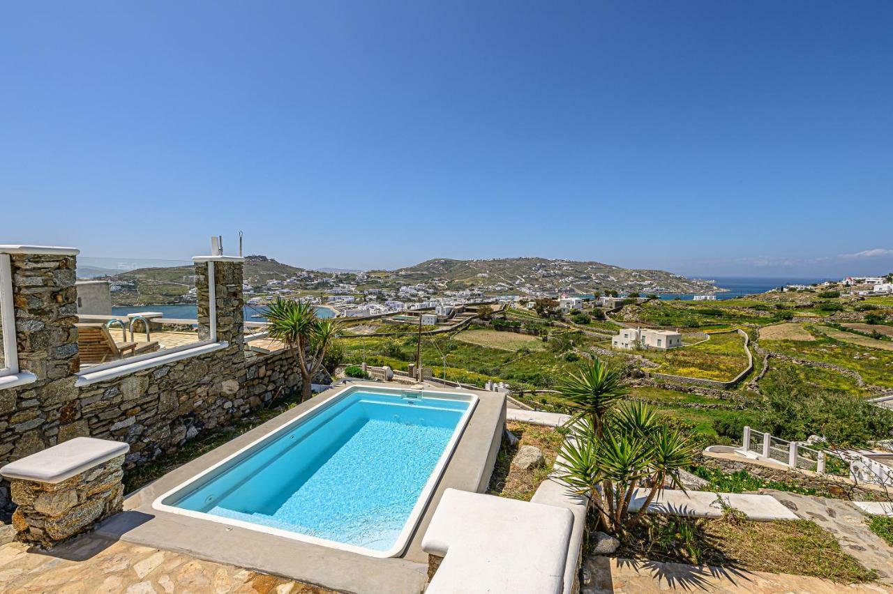 9 Muses Villas Mykonos Ορνός Εξωτερικό φωτογραφία